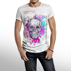 Colourful Skull