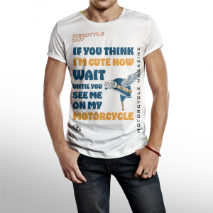 Cute On A Motorcycle